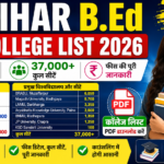 Bihar B.Ed College List 2026