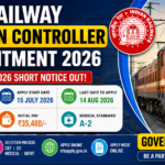 RRB Railway Section Controller Recruitment 2026