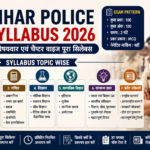 Bihar Police Syllabus 2026